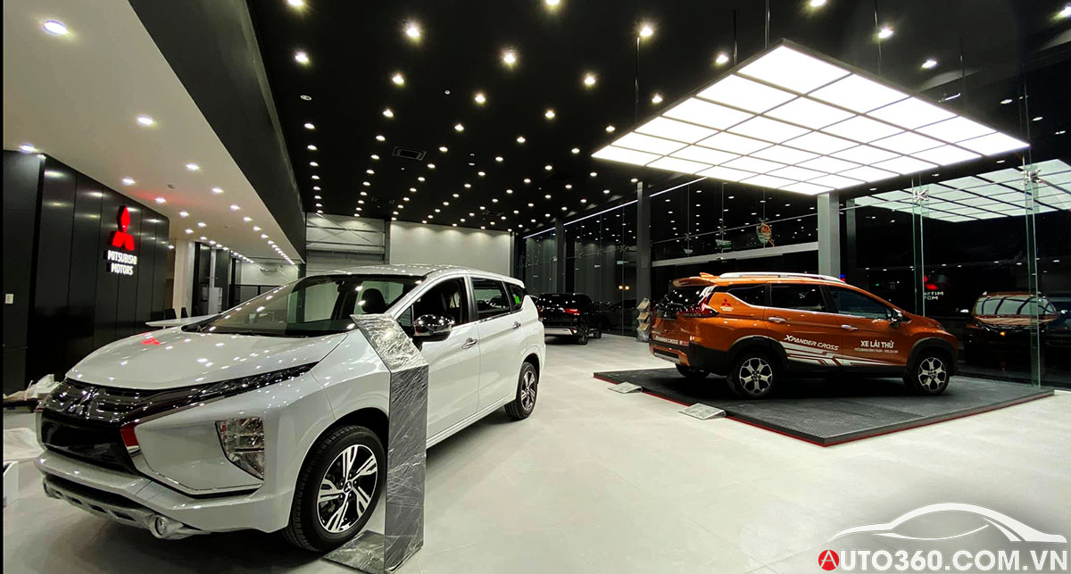 Mitsubishi Bình Thuận Phan Thiết  trưng bày các dòng xe xpander tại bình thuận